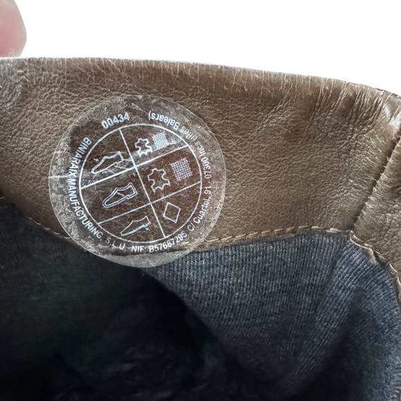 Camper Twins Wool and Leather Boot Black and Gray Size 37 US 7 - Picture 9 of 13